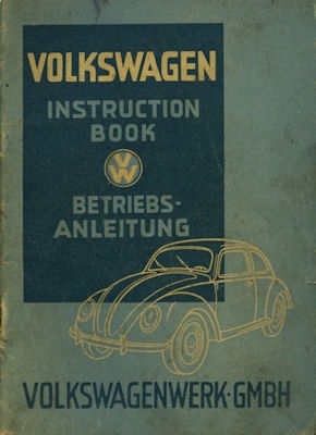 VW Käfer owner`s manual 9.1948