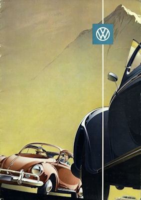 VW Käfer Prospekt 1956 e