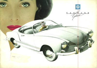 VW Karmann Ghia Prospekt 1958 f
