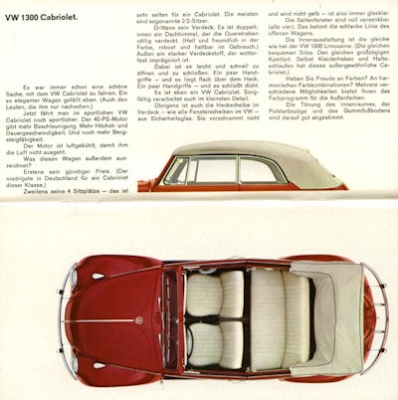 VW Programm 8.1965