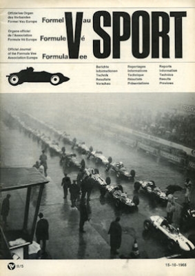 Konvolut VW Formel V Literatur 1960er Jahre