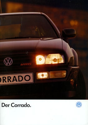 VW Corrado brochure 8.1992