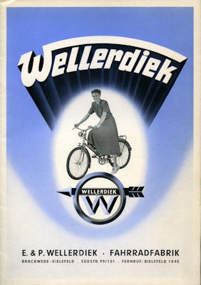 Wellerdiek Fahrrad Programm 1950