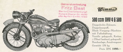 Wimmer Programm 1936