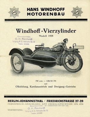 Windhoff 4 brochure 1928