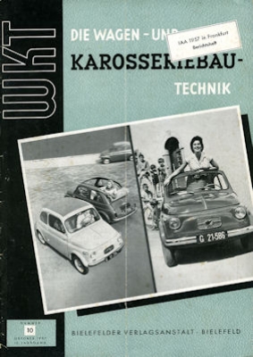 Wagen- und Karosseriebau-Technik WKT 1956-1958