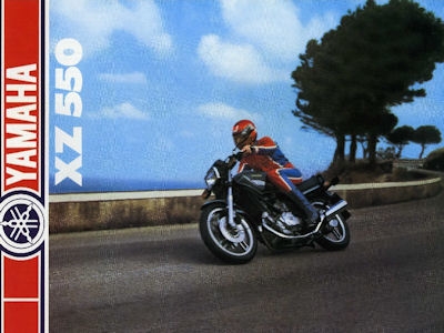 Yamaha XZ 550 Prospekt 1983