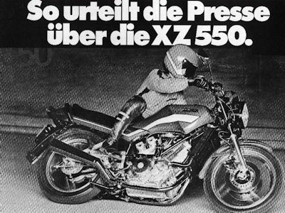 Yamaha XZ 550 Test 1983