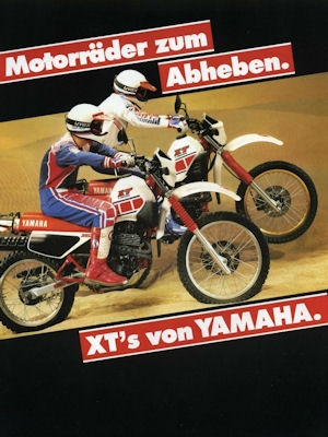 Yamaha XT program 1985