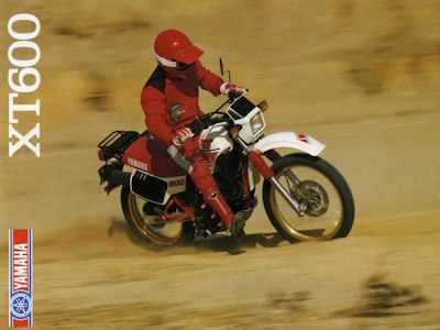 Yamaha XT 600 brochure 1985