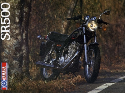 Yamaha SR 500 Prospekt 1986