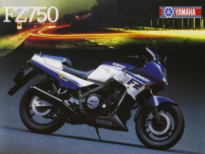 Yamaha FZ 750 Prospekt 1986