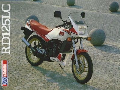 Yamaha RD 125 LC Prospekt 1987