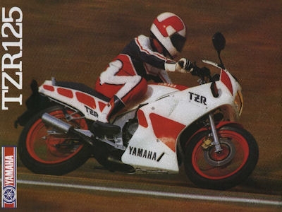 Yamaha TZR 125 brochure 1987 I