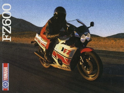 Yamaha FZ 600 Prospekt 1987 F