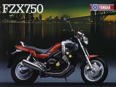 Yamaha FZX 750 Prospekt 1987