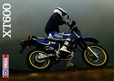 Yamaha XT 600 Prospekt 1988