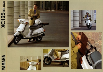 Yamaha XC 125 Beluga Prospekt 1992