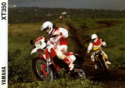 Yamaha XT 350 Prospekt 1991