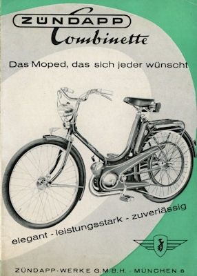 Zündapp Combinette Prospekt 1954